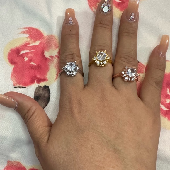 Snowflake Shape Ring - each sold separately - Picture 5 of 8